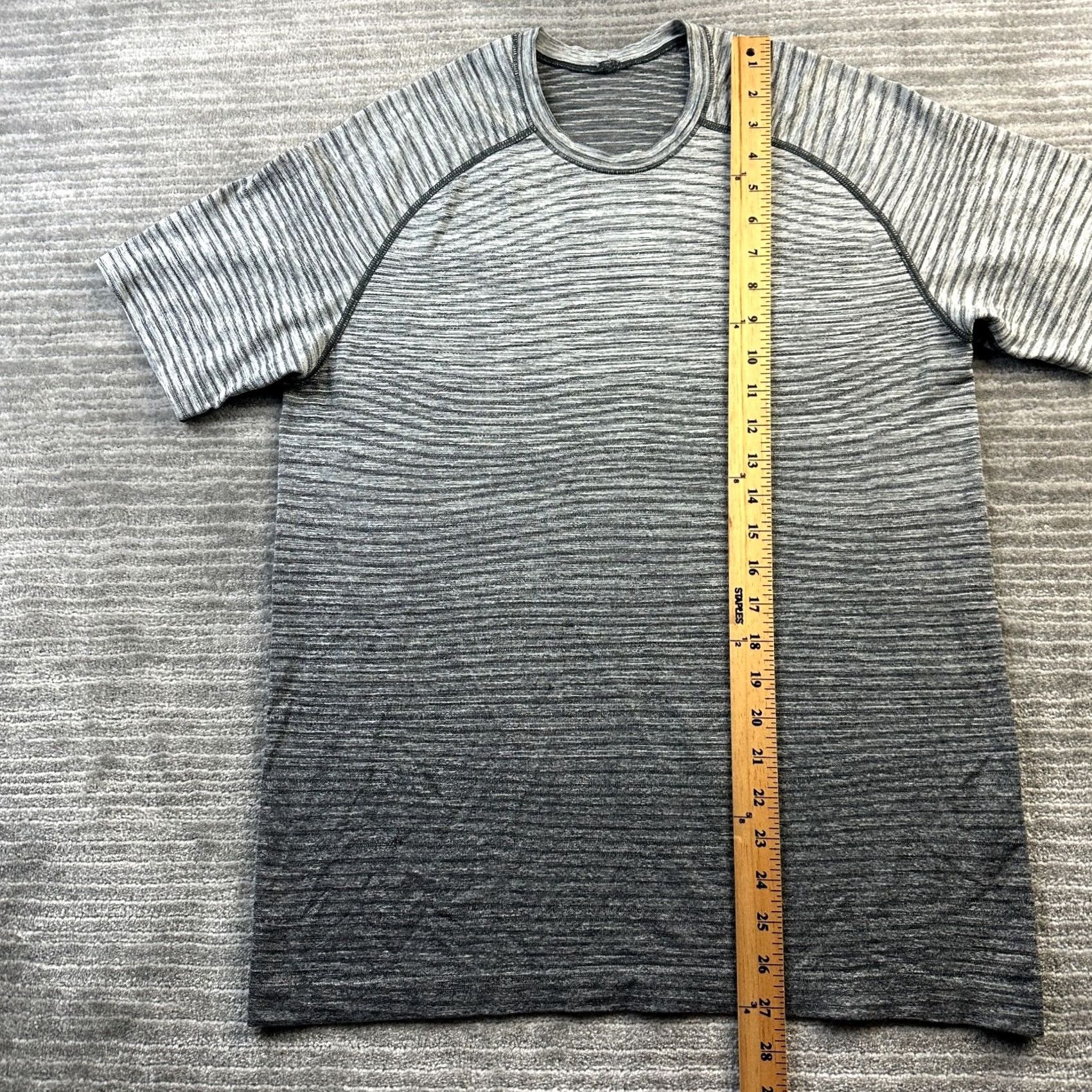Lululemon Lululemon Shirt Mens M Gray Metal Vent Tech 2.0 Gym Running Training Short Sleeve Crew Neck Moisture Wicking Lightweight Athletic Regular Slim Fit Size US M / EU 48-50 / 2 - 8 Thumbnail