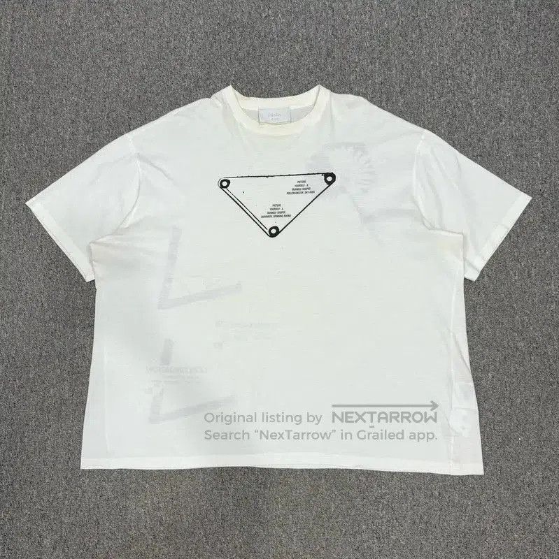 Prada Prada White Cotton Men's T-Shirt XXL. Size US XXL / EU 58 / 5 - 1 Thumbnail