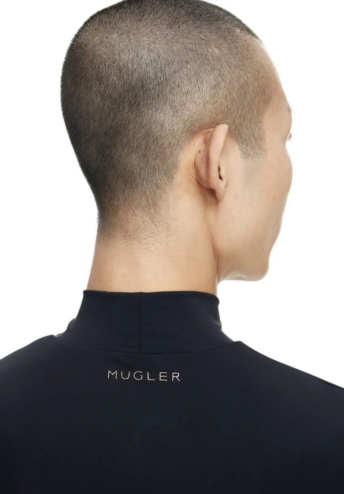 Mugler Mugler x H&M Jersey Cut-Out Shirt Size L Size US L / EU 52-54 / 3 - 7 Thumbnail