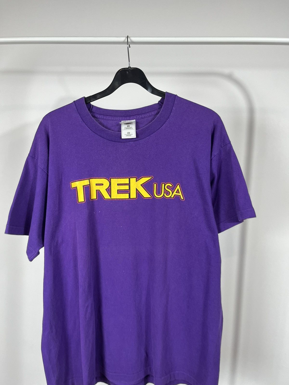 Fruit Of The Loom Vintage Trek USA Purple Tee Fruit of the Loom XL Made in USA Size US XL / EU 56 / 4 - 2 Thumbnail