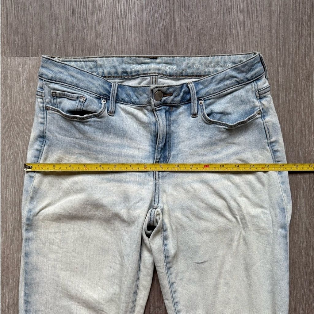 Calvin Klein Calvin Klein Blue Skinny Jeans Size 28" / US 6 / IT 42 - 5 Thumbnail