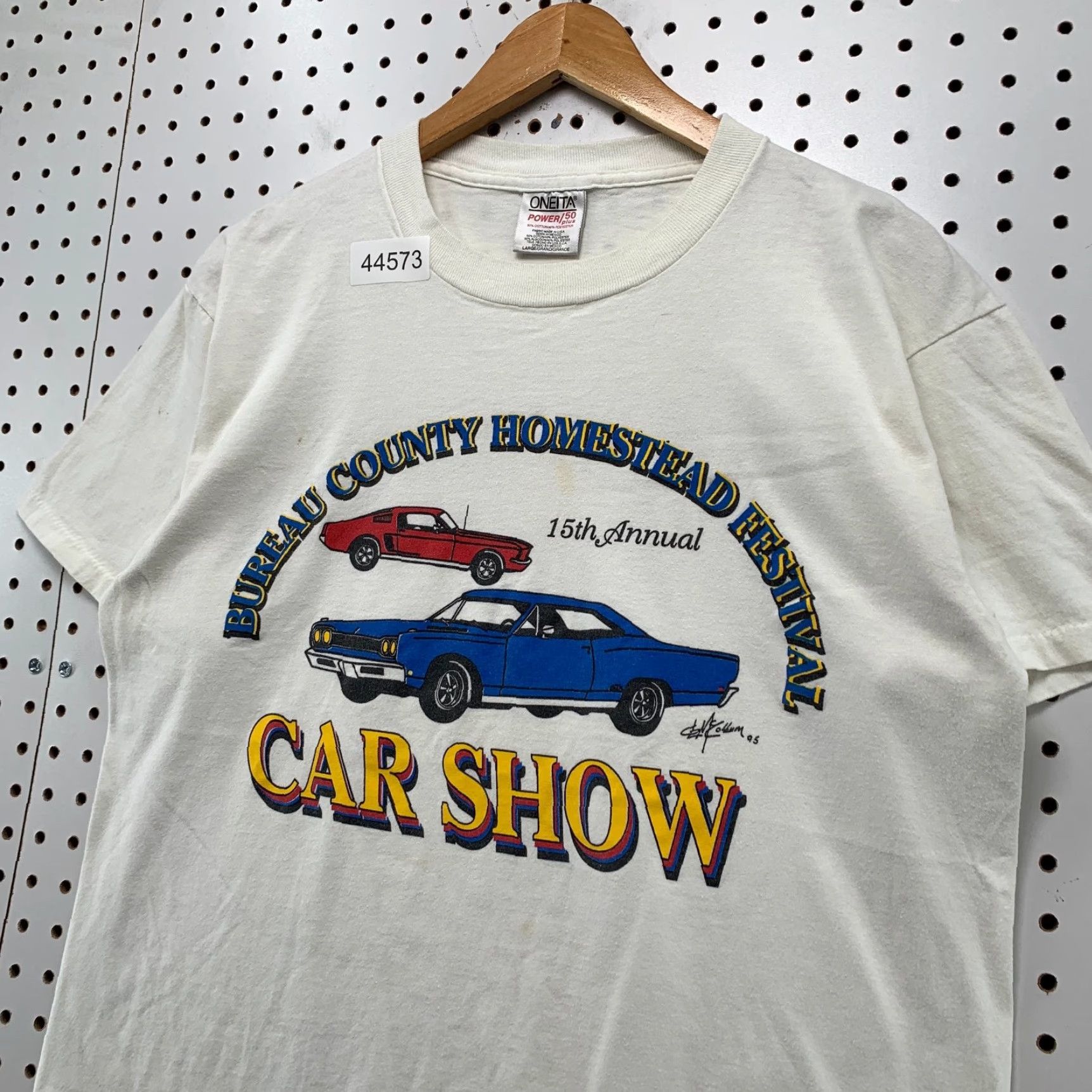 Vintage VINTAGE Classic Car Show Shirt Mens L White Buffalo County Homestead Festival Shirt Size US L / EU 52-54 / 3 - 4 Thumbnail