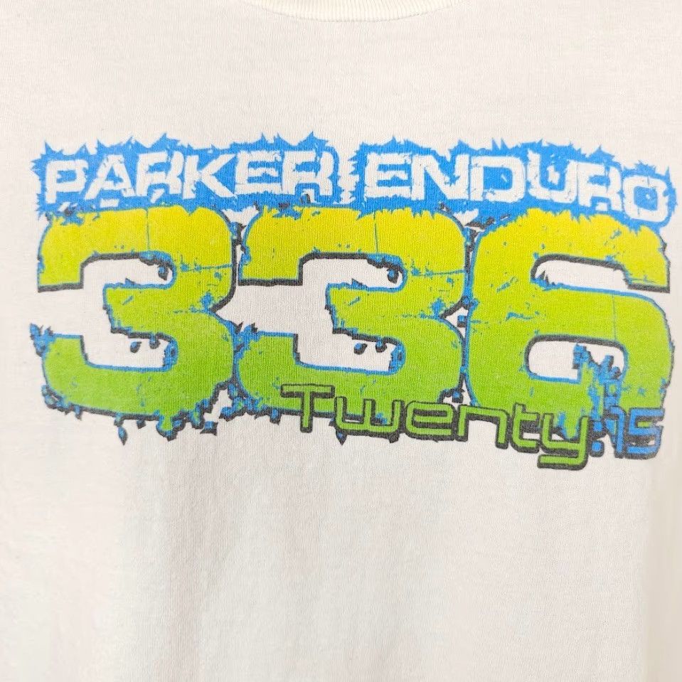 Parker Parker Enduro 336 Race T Shirt Mens Size Large White Speed Boat Racing 2015 Size US L / EU 52-54 / 3 - 3 Thumbnail