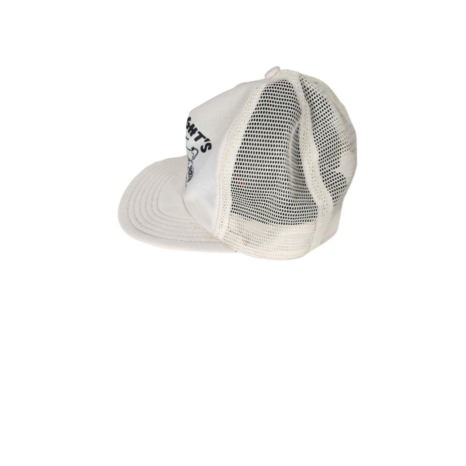 Other Vintage 80s Wright's Meat Packing Snapback hat Size ONE SIZE - 2 Thumbnail