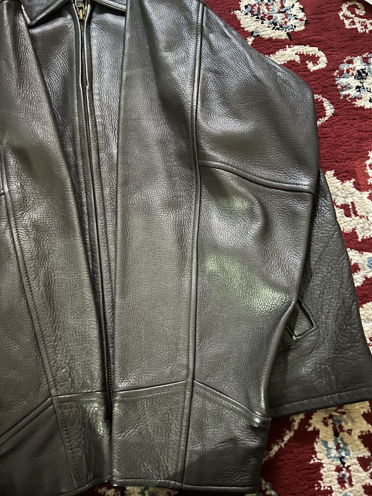 Eddie Bauer Eddie Bauer Vintage Leather Jacket Size S / US 4 / IT 40 - 13 Thumbnail