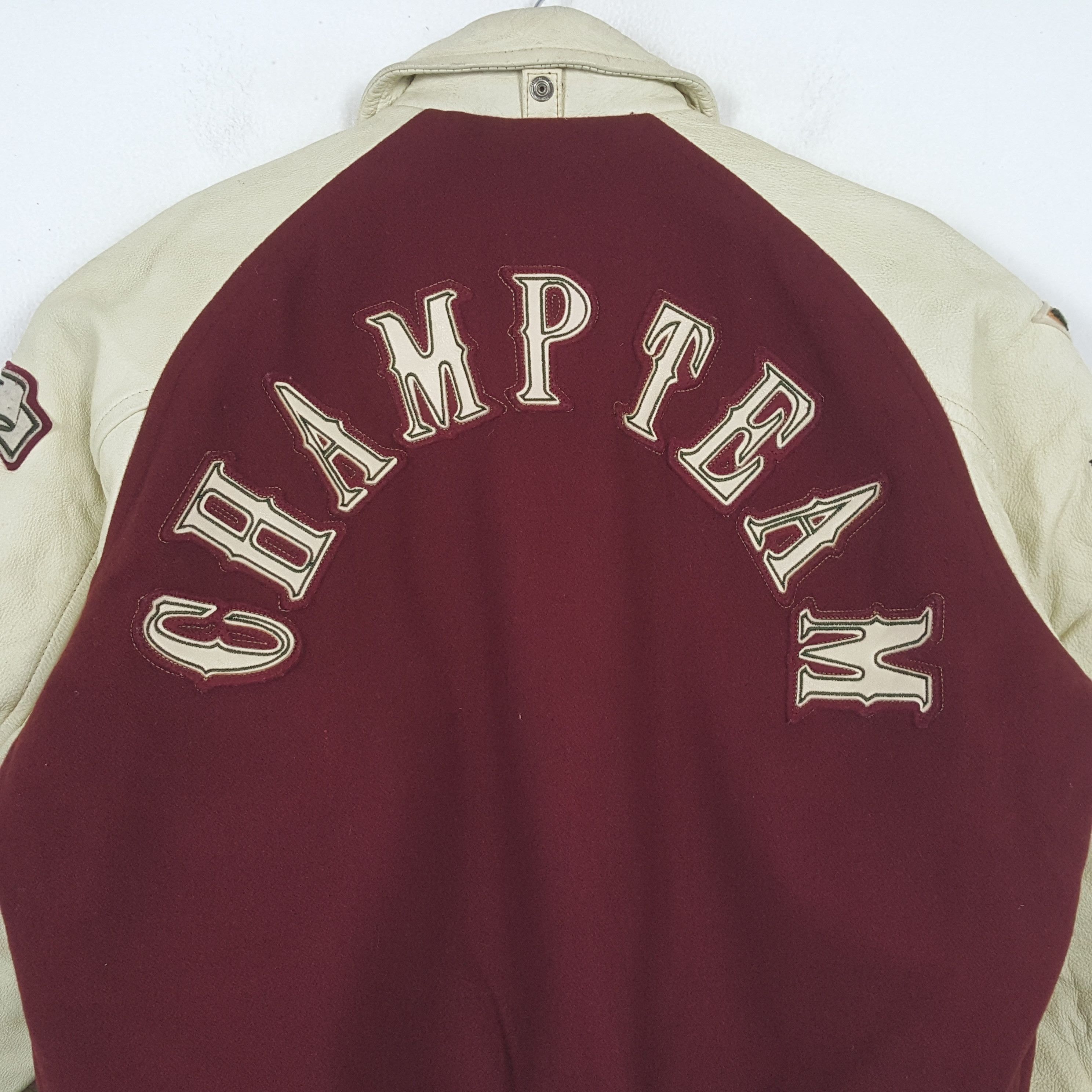 Vintage Baseball CHAMP TEAM Varsity Jacket C295N22 Size US L / EU 52-54 / 3 - 4 Thumbnail