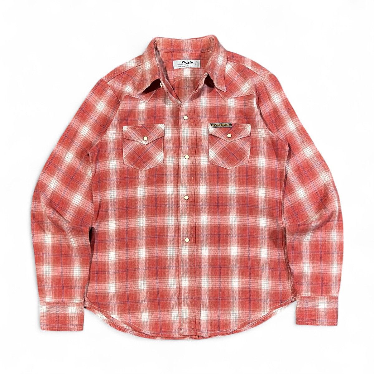 Hysteric Glamour Snap Button Western Shirt Double Pocket