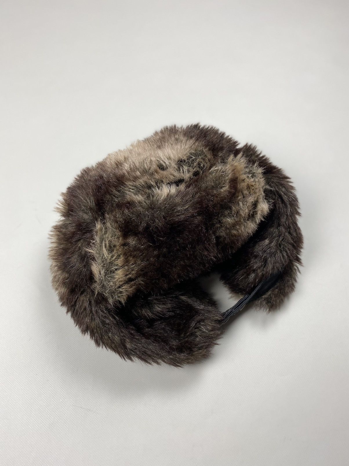 Japanese Brand Japanese Style Ushanka Trapper Hat Earflap Fuzzy Faux Fur Size ONE SIZE - 3 Thumbnail