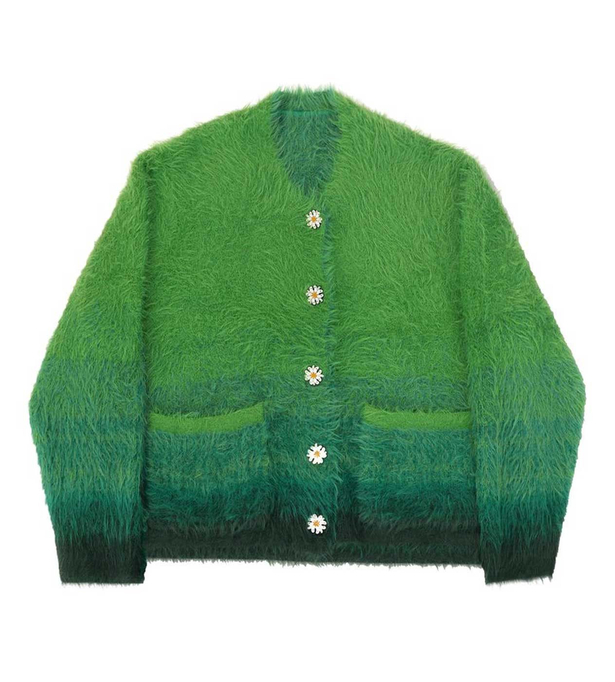 Other WNTD Mohair Cardigan Green Size US S / EU 44-46 / 1 - 1 Thumbnail
