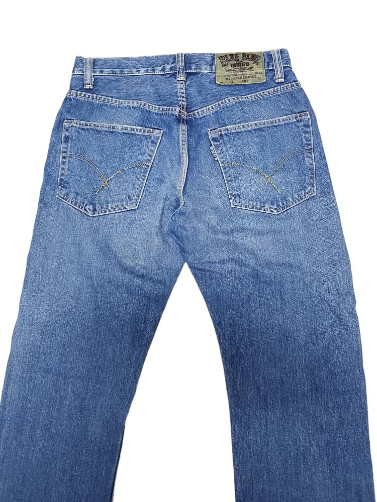 Blue Blue Japan Blue Blue Japan x Iron Heart x HR Market Blue Denim Jeans Size US 30 / EU 46 - 8 Thumbnail