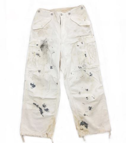 HIDDEN HIDDEN NY JDE Painted Cargo Pants White Size US 38 / EU 54 - 1 Thumbnail