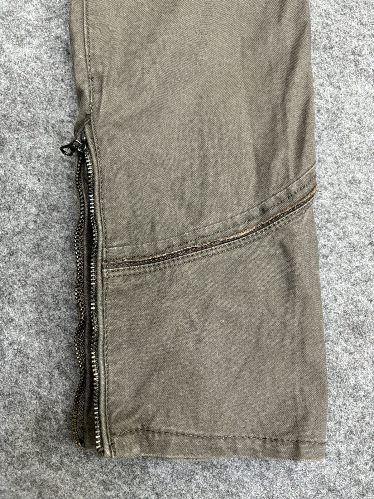 Japanese Brand 💥Biker Pant💥Archival GOA Biker Pant F497 Size US 31 - 6 Thumbnail