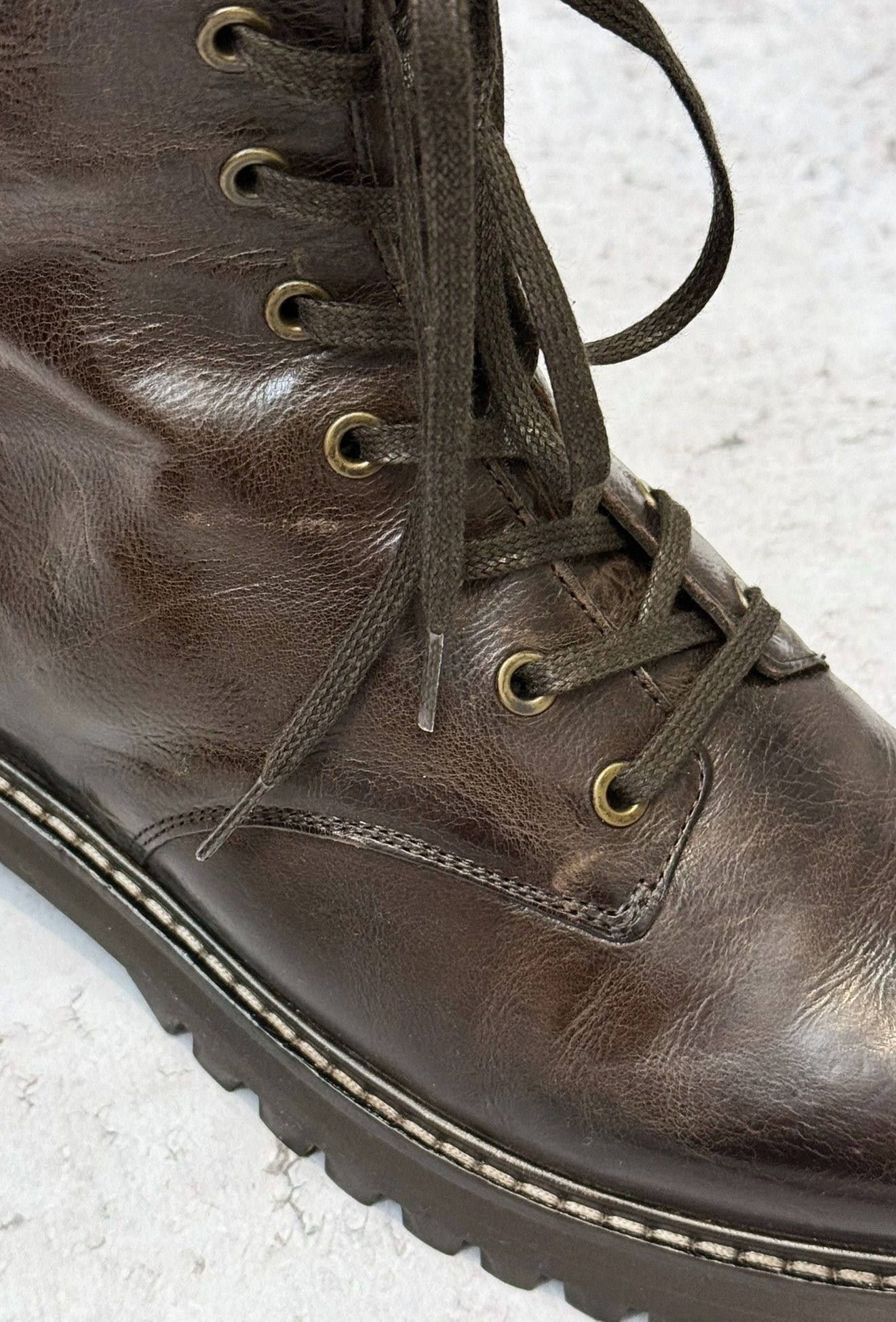 Thursday Boot Company Thursday Boot Co Women’s Java Combat Brown Lace Up Boots 9 Size US 9 / IT 39 - 13 Thumbnail