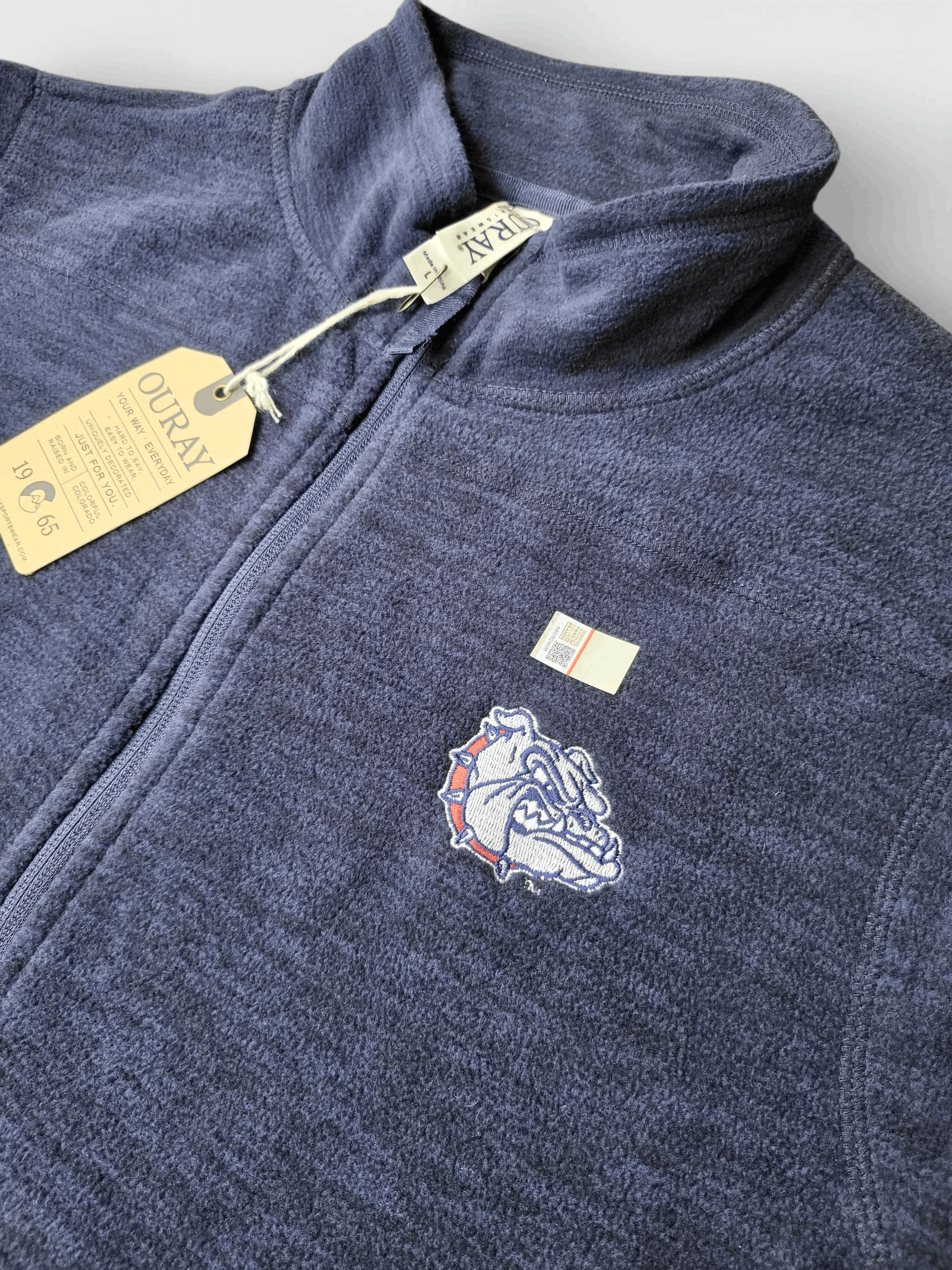 Other NWT Gonzaga University Bulldogs Ouray Full Zip Fleece Vest Size US L / EU 52-54 / 3 - 4 Thumbnail