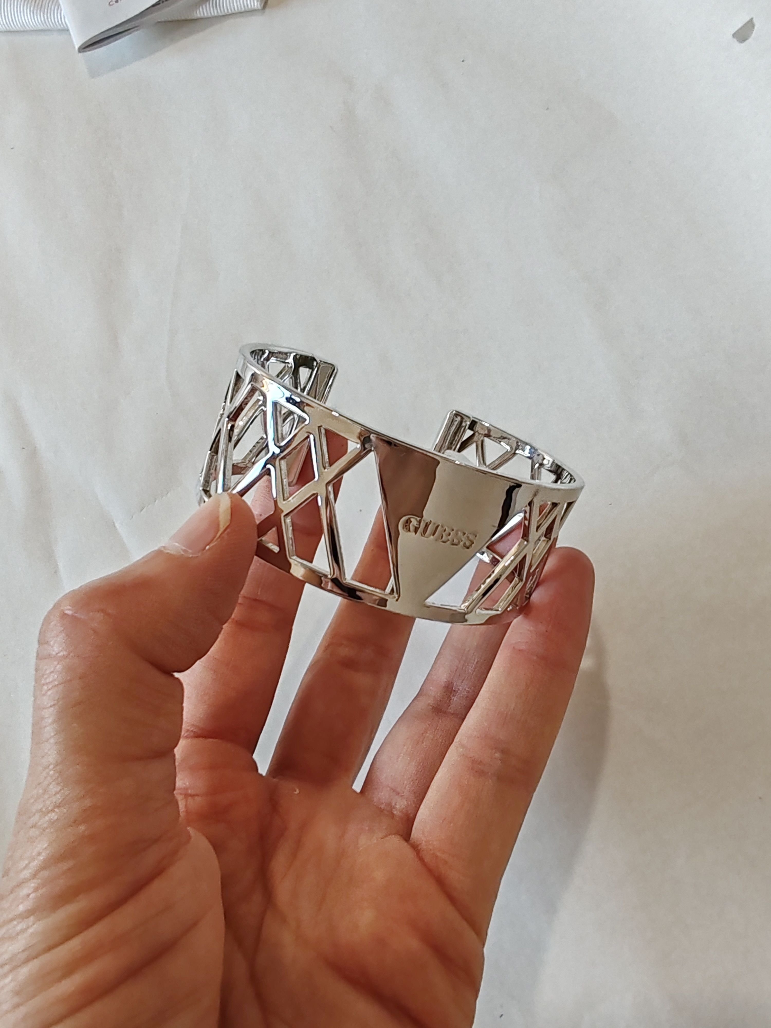 Guess Guess silver steel bracelet Size ONE SIZE - 4 Thumbnail