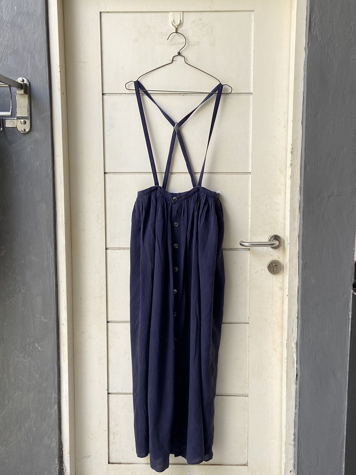 image of G V G V G.v.g.v Navy Jumpsuit Skirt, Men's (Size 26)