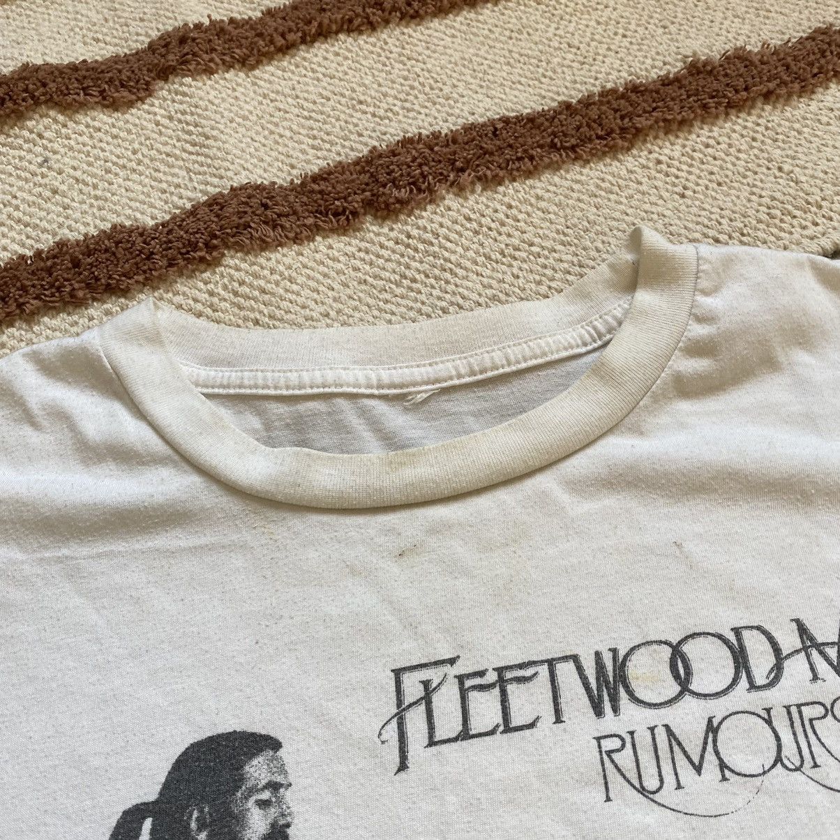 Band Tees RARE FLEETWOOD MAC 80s BAND RUMOURS SINGLE STITCHED T SHIRT Size US L / EU 52-54 / 3 - 5 Thumbnail