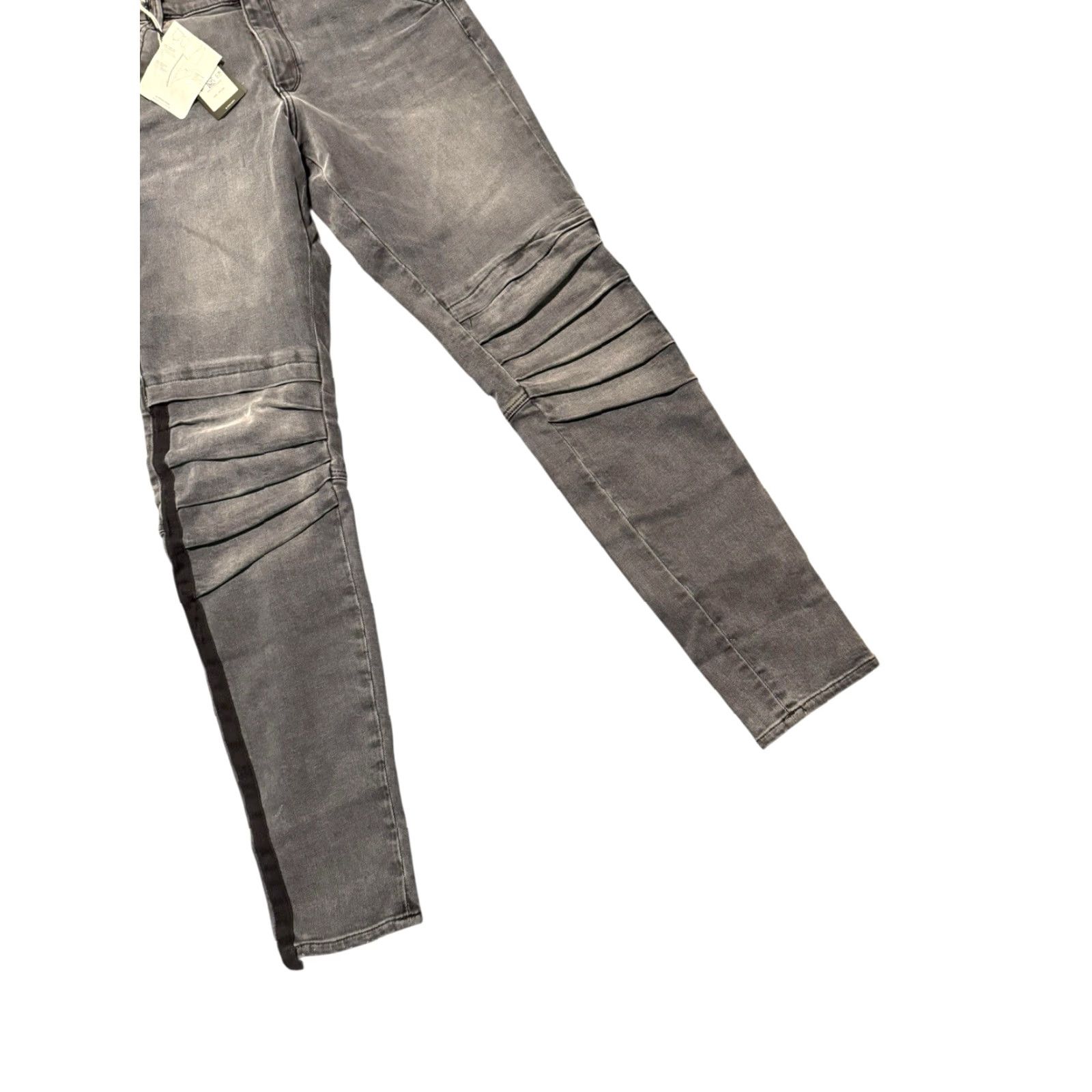 G-Star G-Star Raw Jeans 1914 3D Skinny Denim Moto Women 31x32 Gray NEW Size 24" / US 00 / IT 34 - 3 Thumbnail