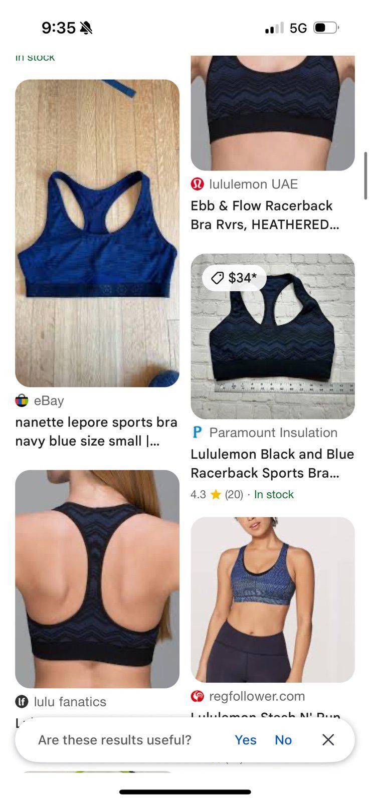 Lululemon Lululemon ebb&flow race back bra Size ONE SIZE - 3 Thumbnail