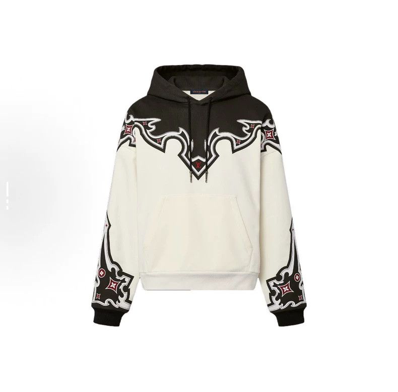 Louis Vuitton Louis Vuitton Western Denim Series Printed Hoodie Size US S / EU 44-46 / 1 - 1 Thumbnail