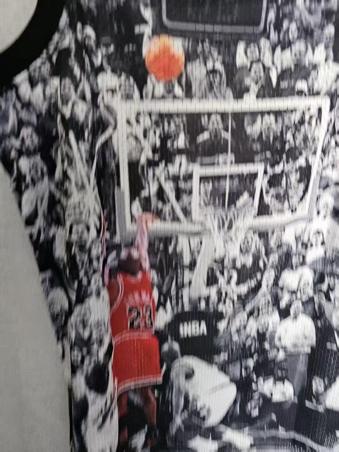 NBA Black Bulls 23 Michael Jordan Jersey XL Size US XL / EU 56 / 4 - 4 Thumbnail