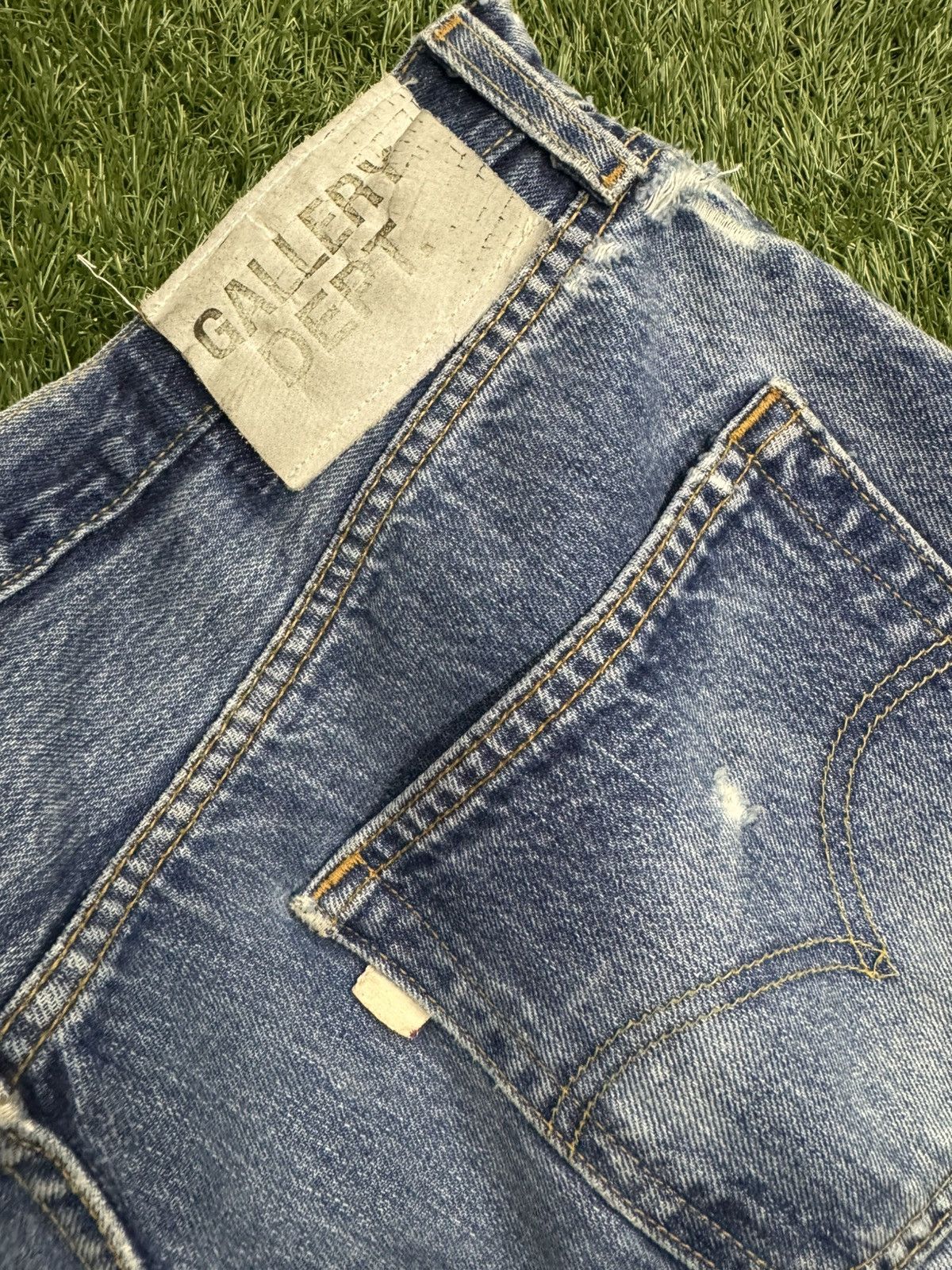Gallery Dept. Gallery Dept.Studded La Flare Denim Jeans Size US 34 / EU 50 - 3 Thumbnail