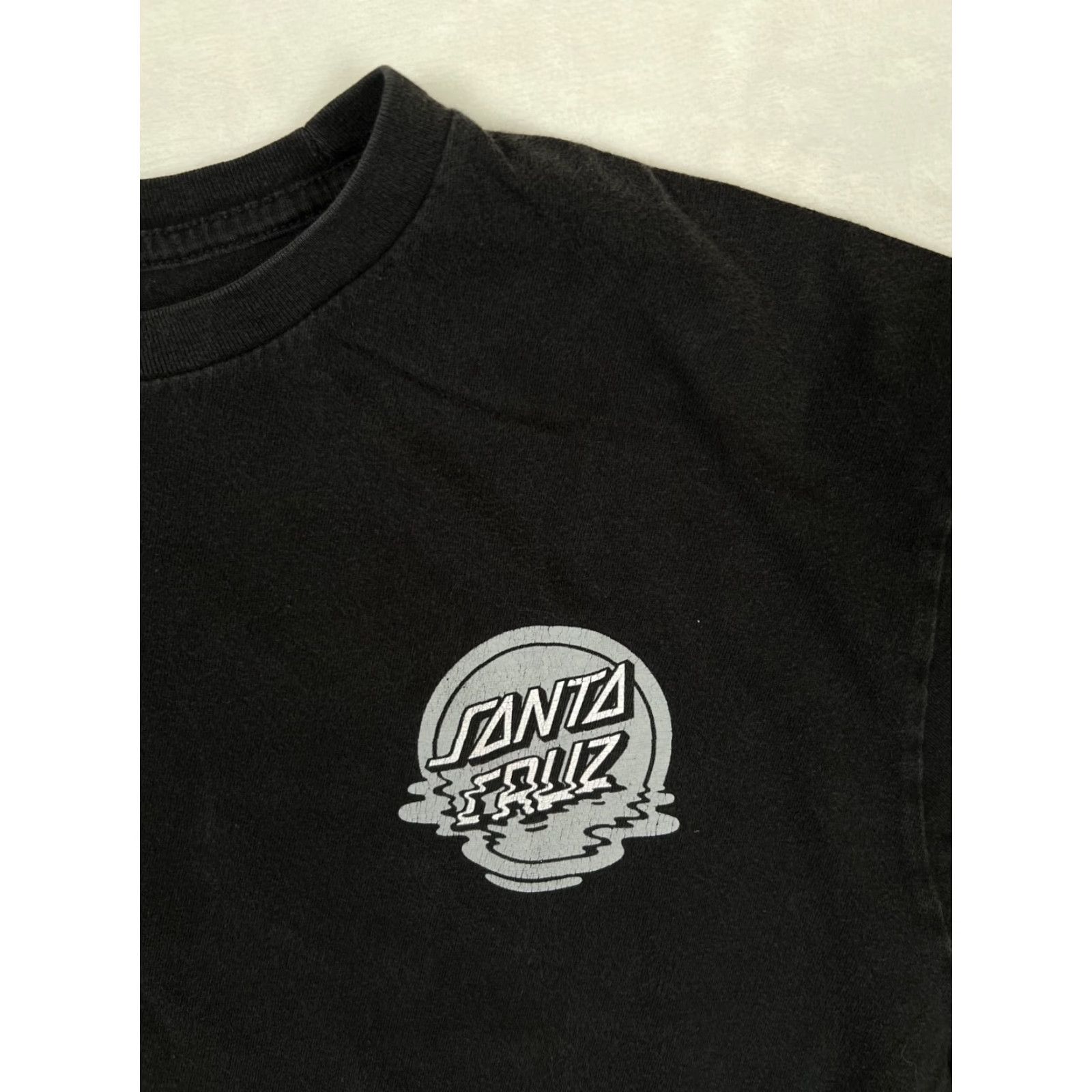 Vintage VINTAGE Santa Cruz T-Shirt Black 90s Logo Crew Neck Short Sleeve Men L Size US L / EU 52-54 / 3 - 3 Thumbnail