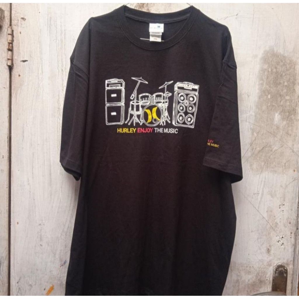 Hurley T-shirt Hurley enjoy the music vintage Size US L / EU 52-54 / 3 - 1 Thumbnail