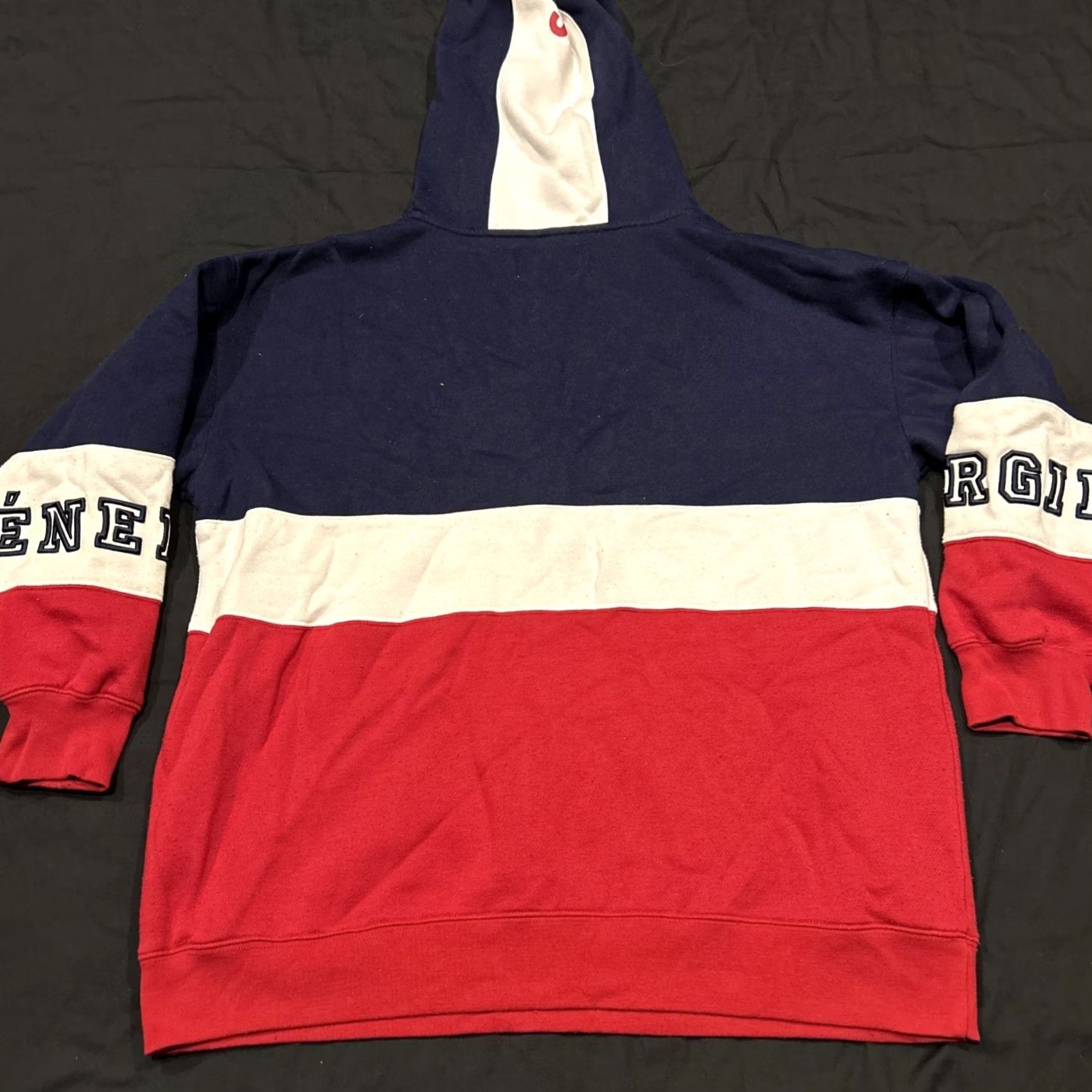 Express VINTAGE Express Sweatshirt Hoodie Mens M Blue Red Pullover 90s Size US M / EU 48-50 / 2 - 4 Thumbnail