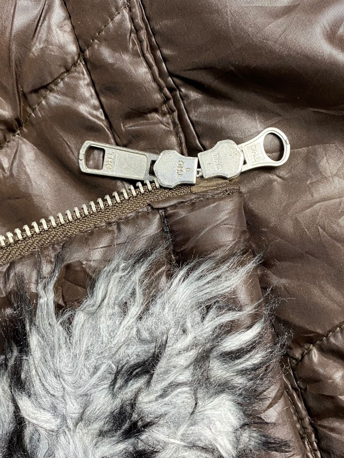 Tornado Mart RESTOCK Spinach - Vkei Style Trim Fur Jacket Size US M / EU 48-50 / 2 - 9 Thumbnail