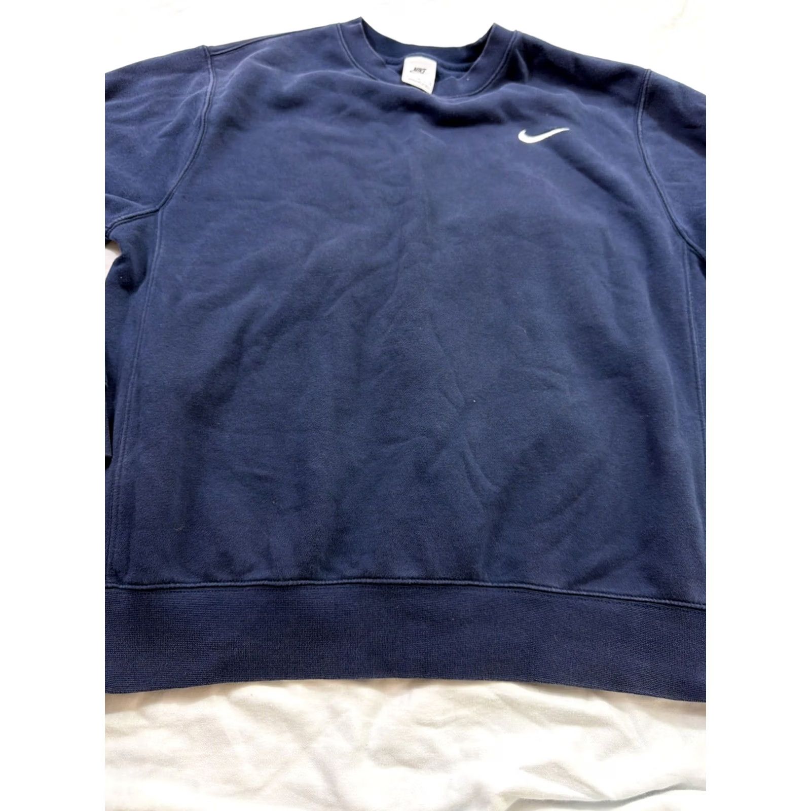 Nike Nike Sportswear Club Fleece Sweatshirt Men M Blue Crewneck Pullover CJ1614-419 Size US M / EU 48-50 / 2 - 6 Thumbnail