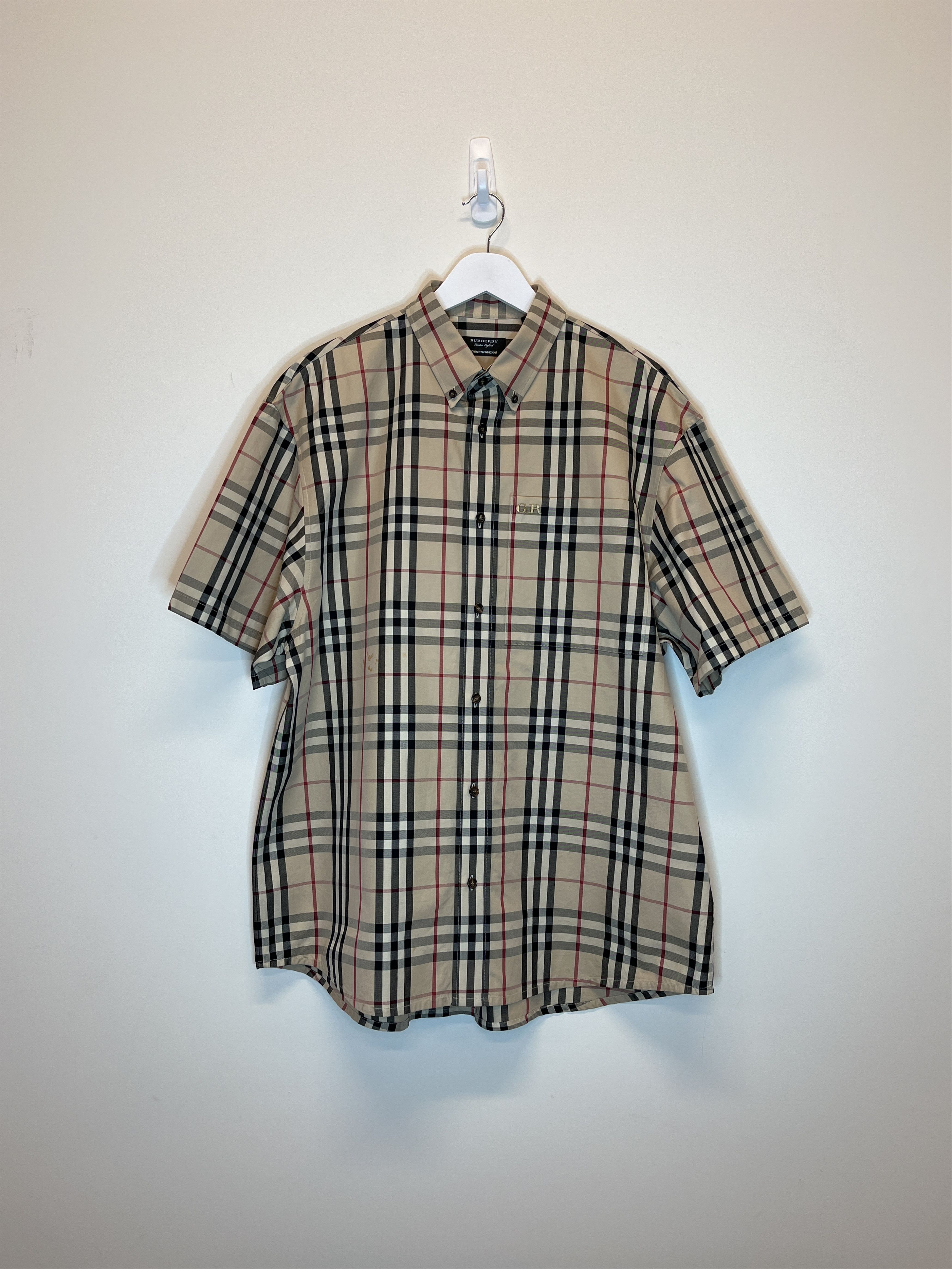 Gosha Rubchinskiy Nova Check Shirt Grailed