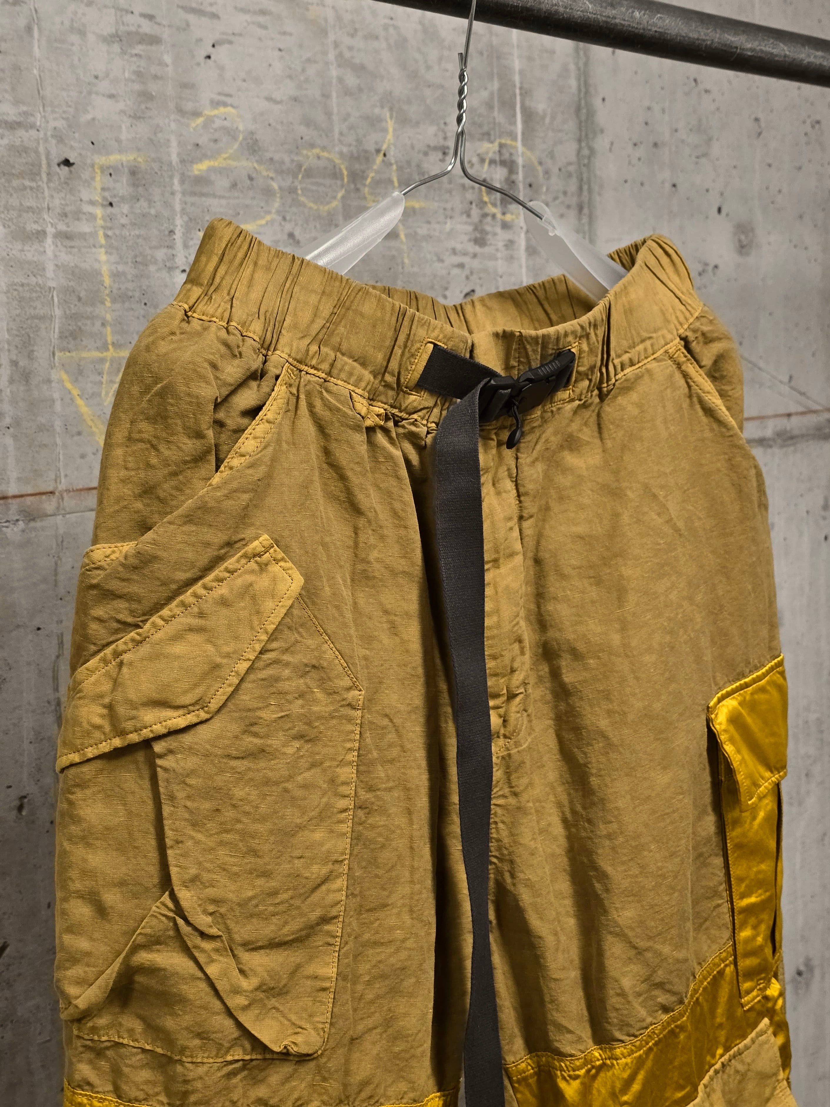 The Viridi-anne The Viridi-Anne Mustard Cargo Joggers Size US 34 / EU 50 - 2 Thumbnail