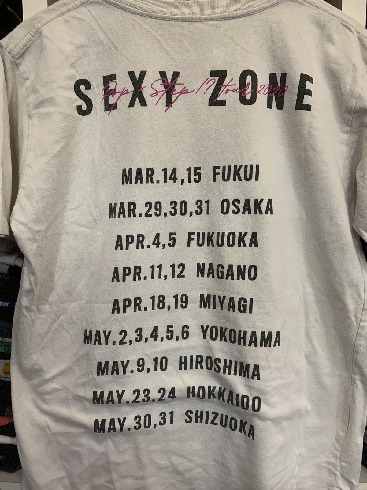 Band Tees × Vintage POP STEP TOUR TEE Size US M / EU 48-50 / 2 - 4 Thumbnail