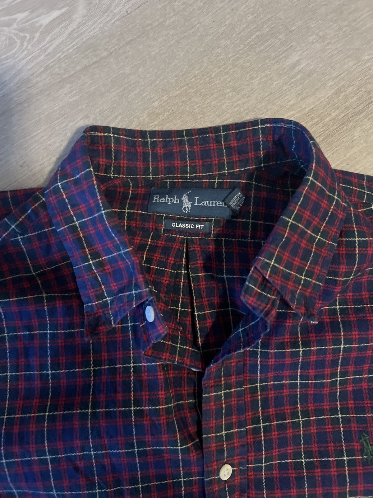 Polo Ralph Lauren × Vintage Vintage Ralph Lauren Shirt Size US XL / EU 56 / 4 - 1 Thumbnail