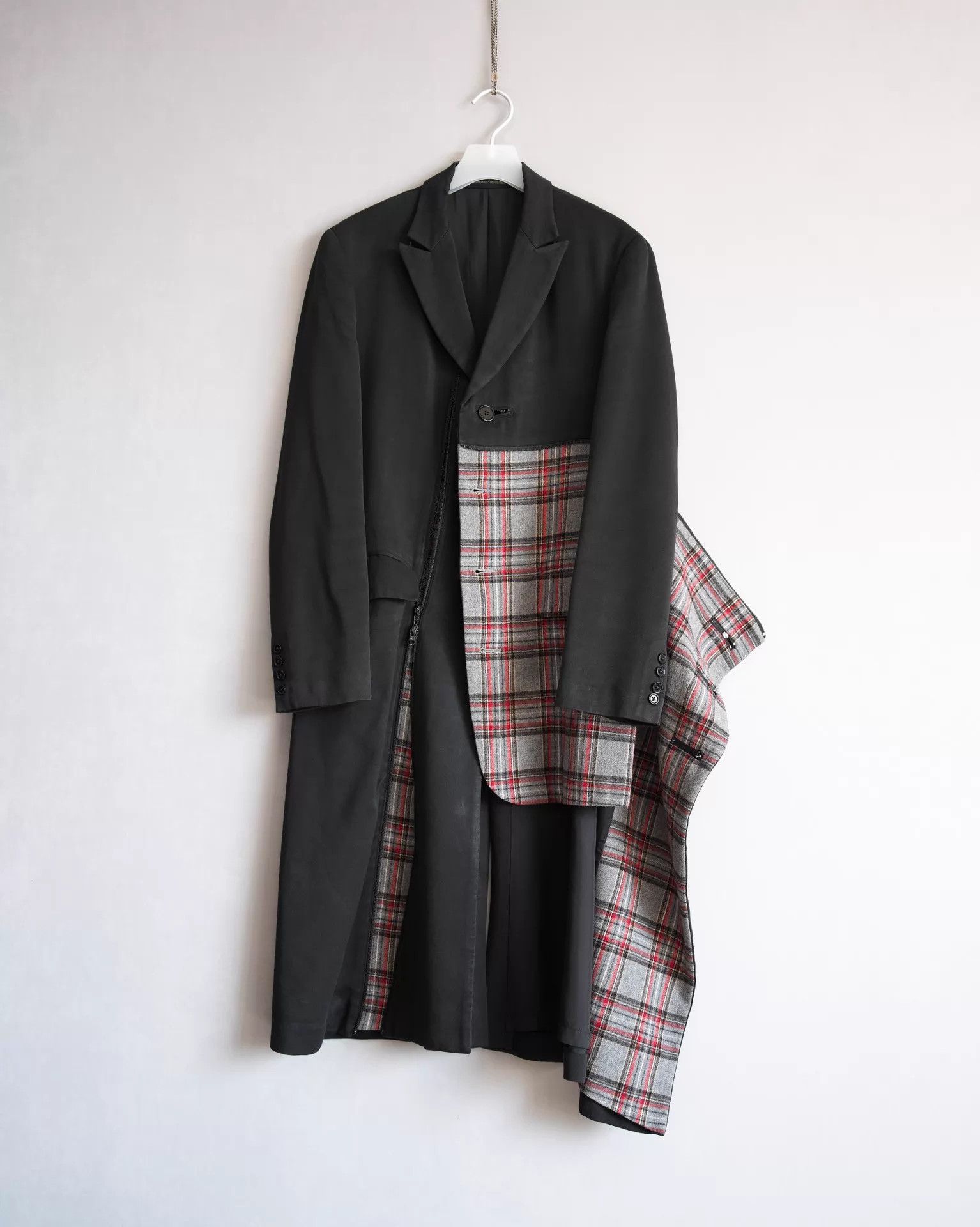 Yohji Yamamoto Yohji Yamamoto 08AW Check Coat Size 2 Size US M / EU 48-50 / 2 - 1 Thumbnail