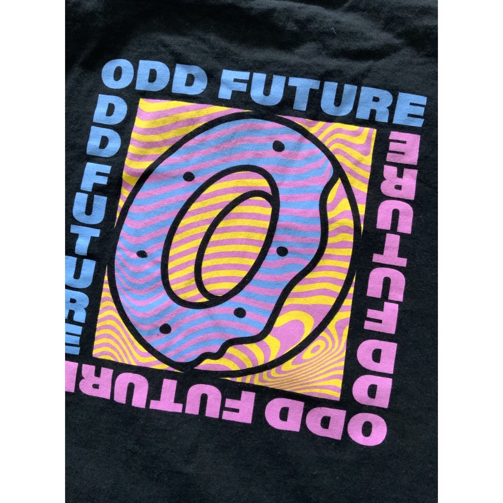 Vintage VINTAGE OFWGKTA Odd Future OF Donut Tyler The Creator Black S/S Crew T-Shirt M Mens Size US M / EU 48-50 / 2 - 4 Thumbnail