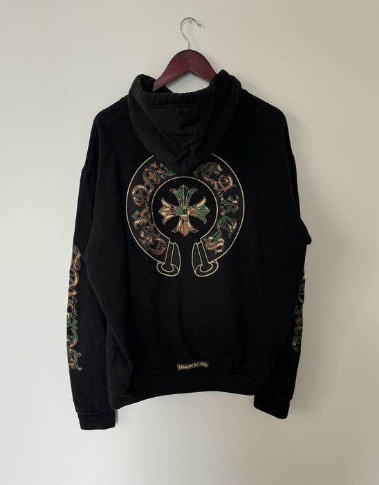 Chrome Hearts Chrome Hearts Camo Horseshoe Hoodie | Grailed