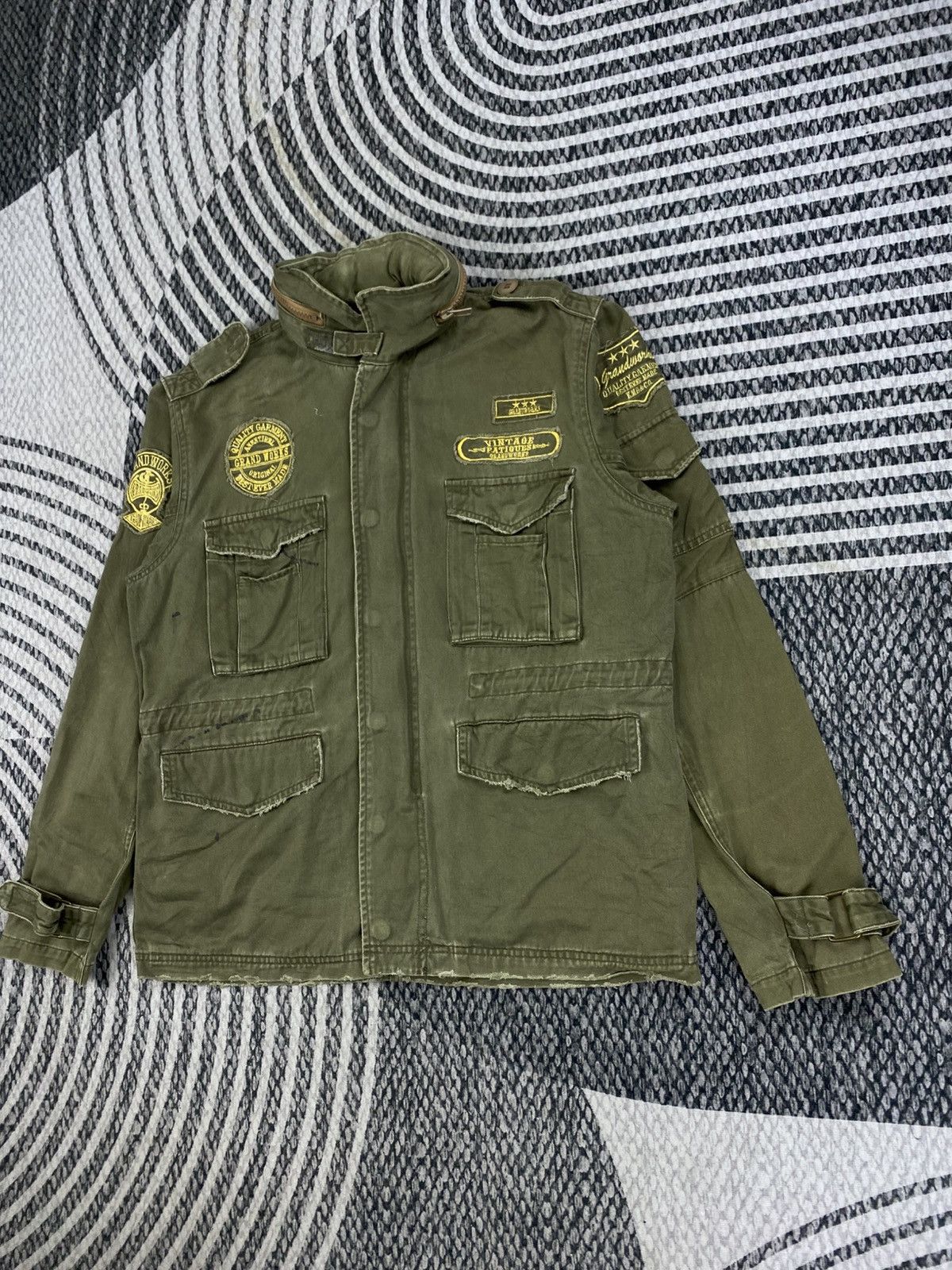 Japanese Brand Vtg Patigues M-65 Military Field Patches Jacket Size US M / EU 48-50 / 2 - 4 Thumbnail