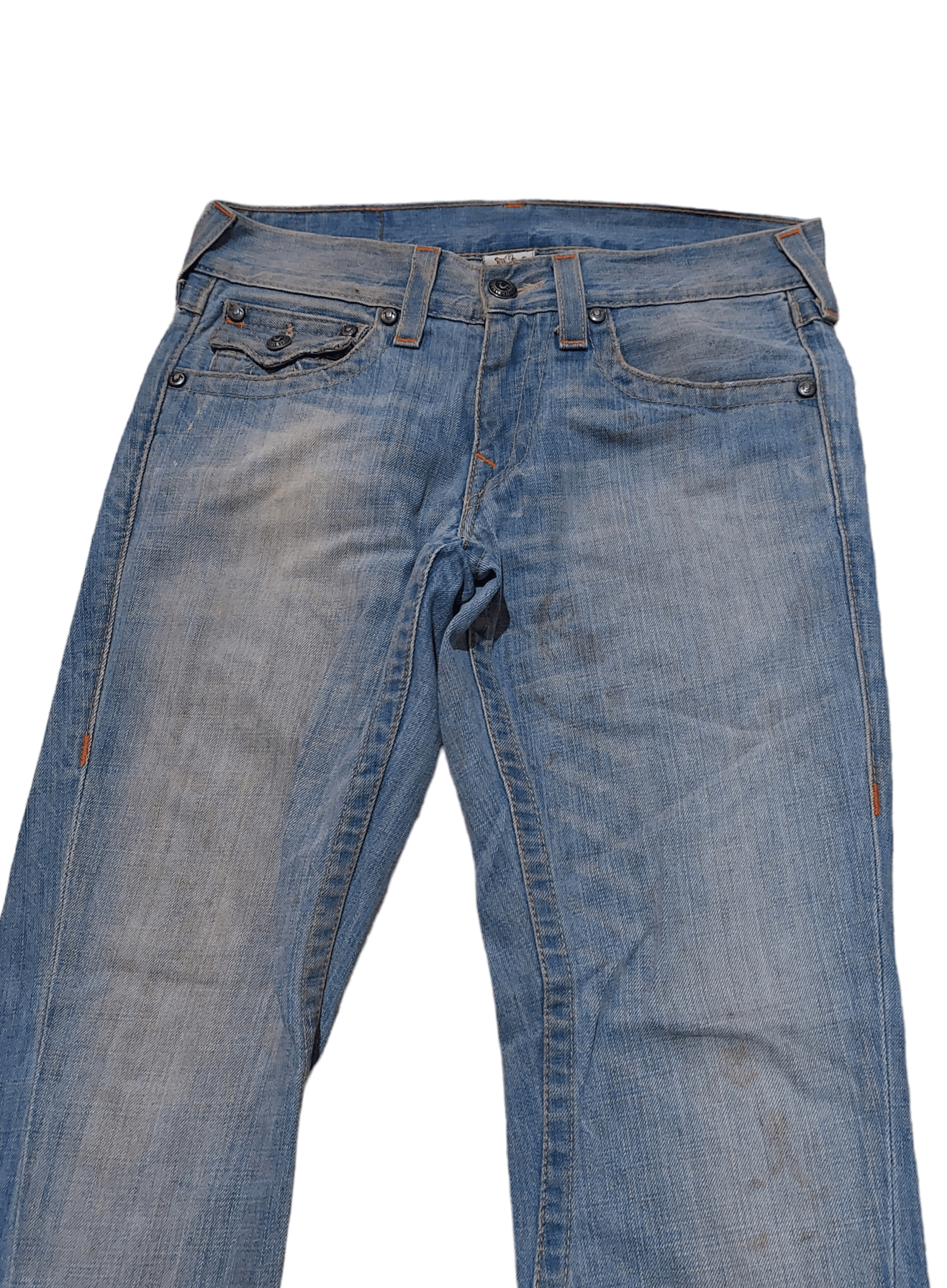 True Religion × Vintage Vrg True Religion Flared Jeans Size US 33 - 4 Thumbnail