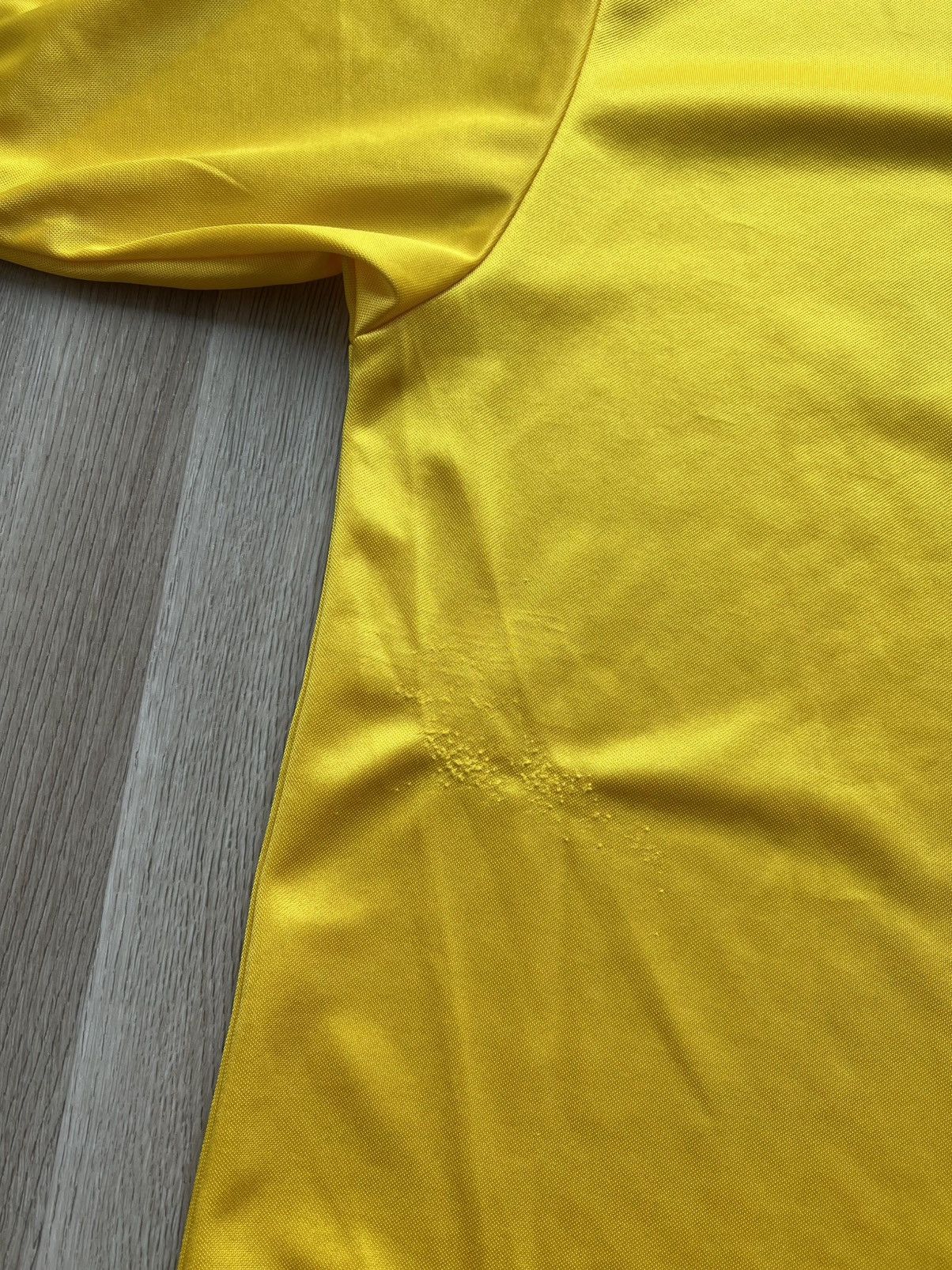 Nike × Vintage Vintage Nike Brasil Yellow Soccer T-Shirt Football Jersey Size US L / EU 52-54 / 3 - 13 Thumbnail