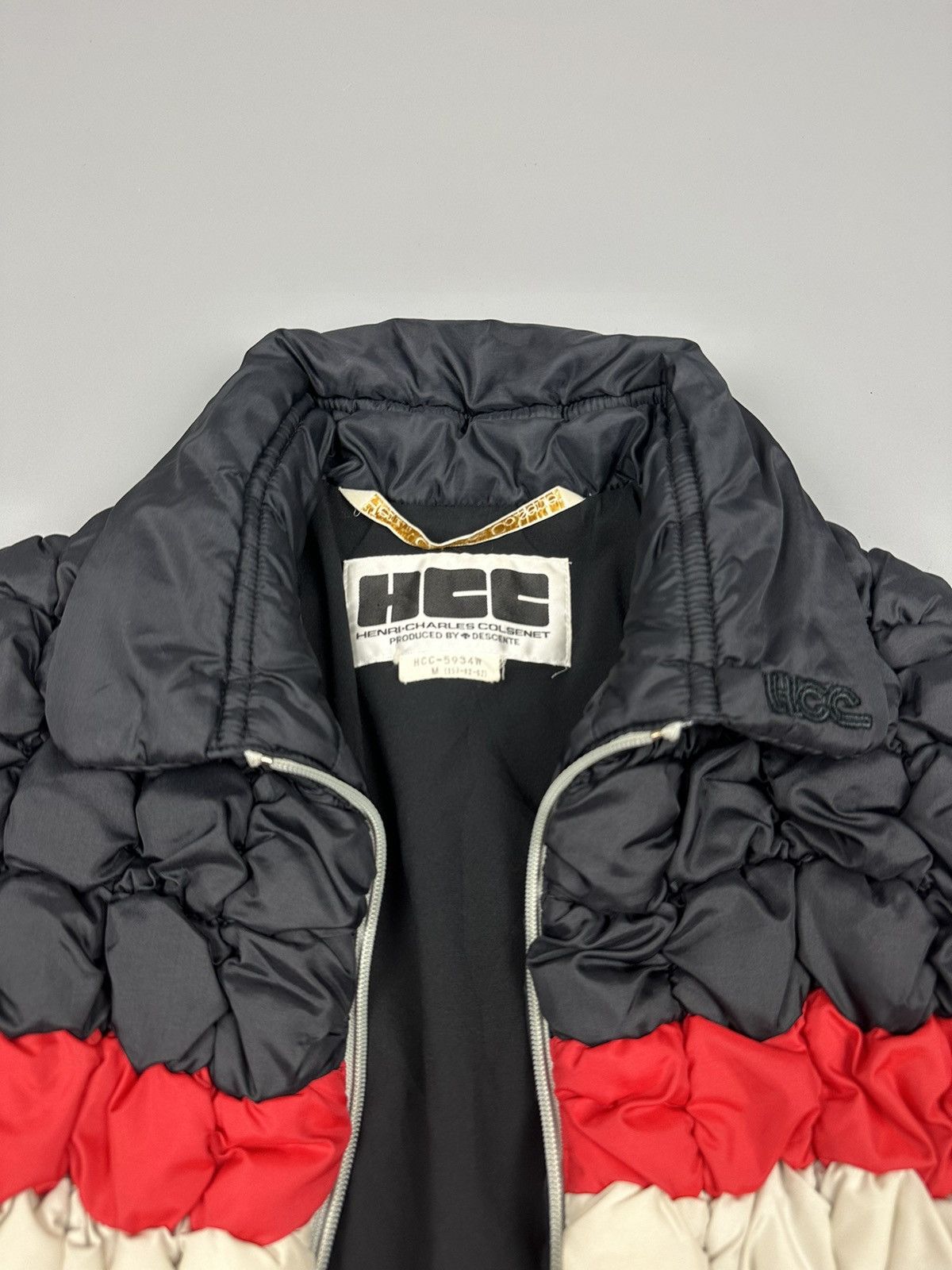 Designer Vintage Henri Charles Colsenet Puffer Jacket Size US M / EU 48-50 / 2 - 7 Thumbnail