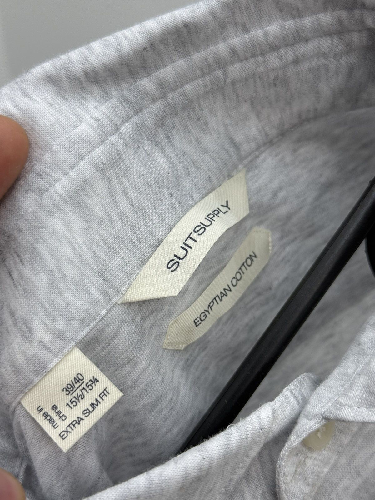 Suitsupply Suitsupply Egyptian Cotton Long Sleeve Polo Shirt Size US S / EU 44-46 / 1 - 3 Thumbnail