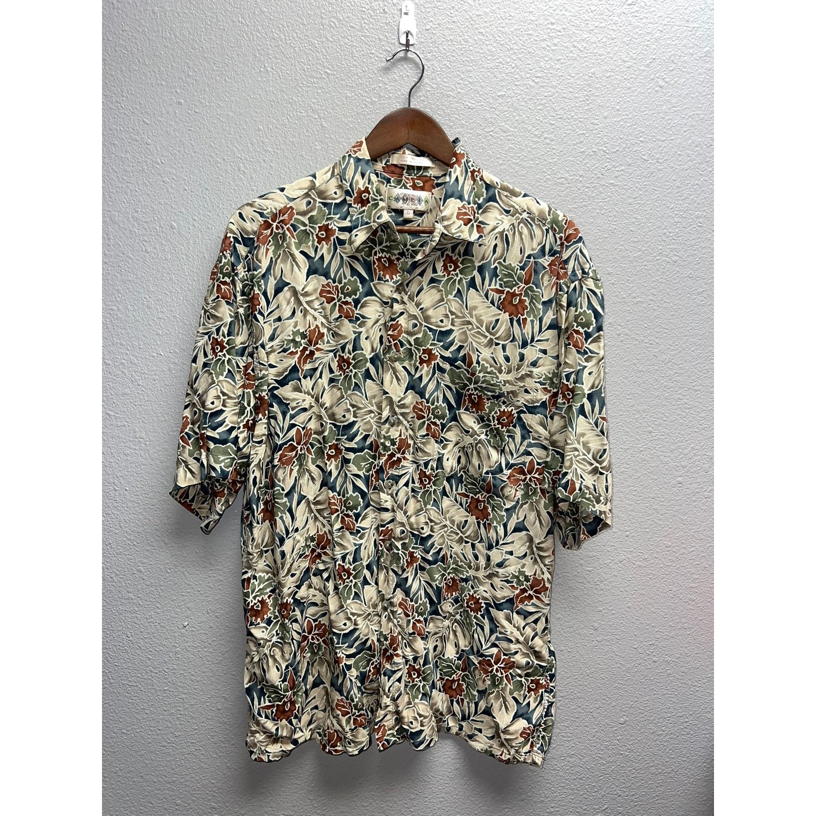 Campia Moda Campa Moda Button Down Shirt Mens Large Hawaiian Graphic L Size US L / EU 52-54 / 3 - 1 Thumbnail