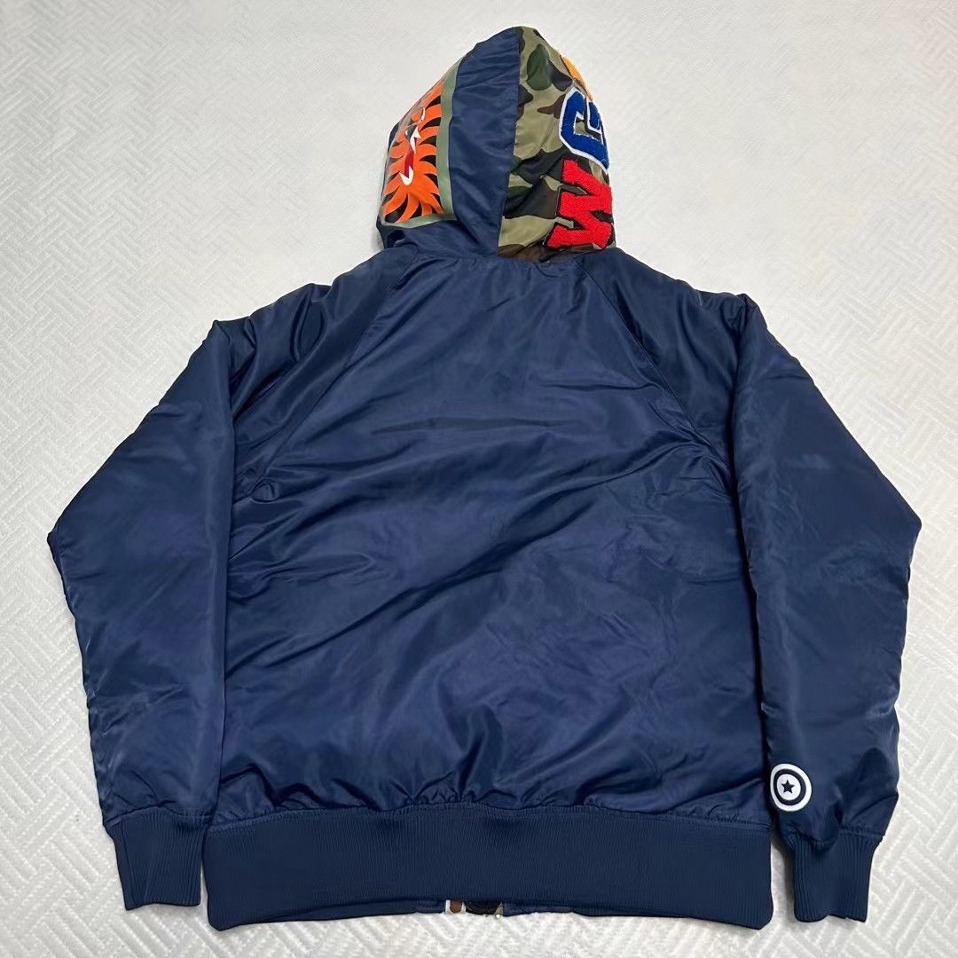 Bape COLOR CAMO SHARK DOWN JACKET Size US L / EU 52-54 / 3 - 8 Thumbnail