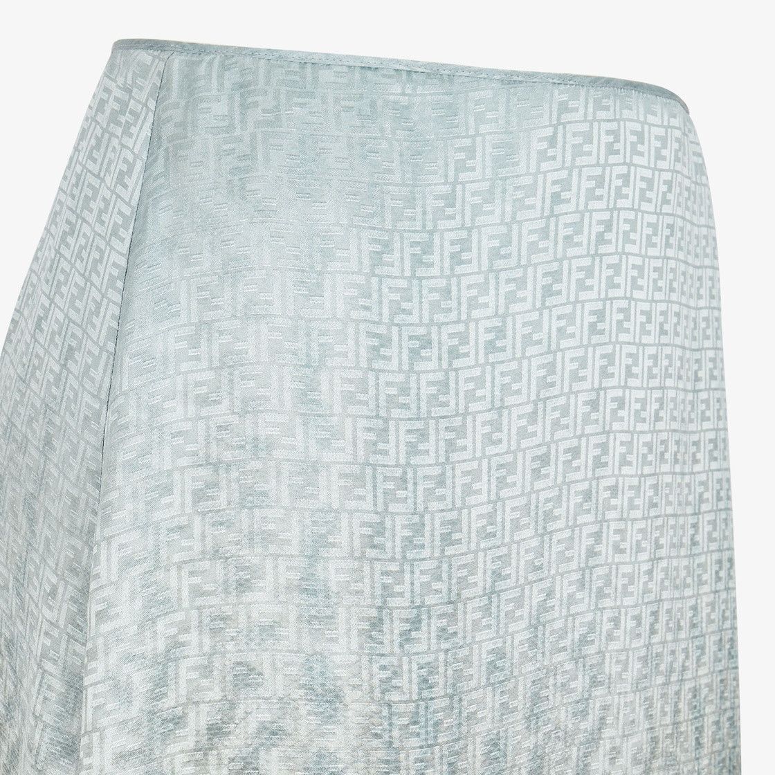 Fendi o1s1wg110925 Skirt in Brown/Light Blue Size 27" / US 4 / IT 40 - 3 Thumbnail