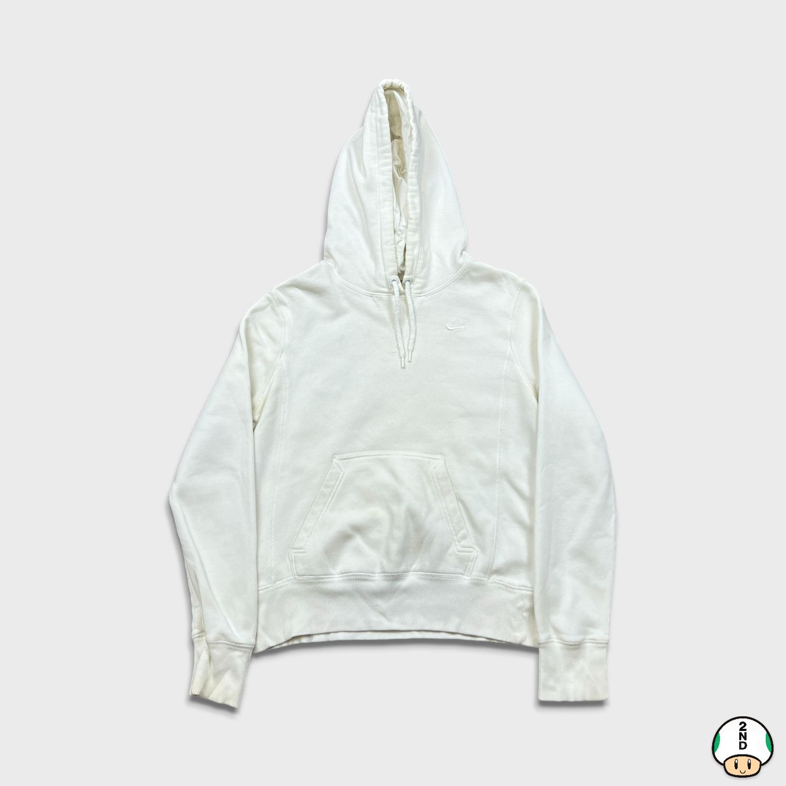 Nike × Vintage Nike Sportswear Hoodie XS Swoosh Pullover Hooded Sweatshirt Size US XS / EU 42 / 0 - 1 Thumbnail