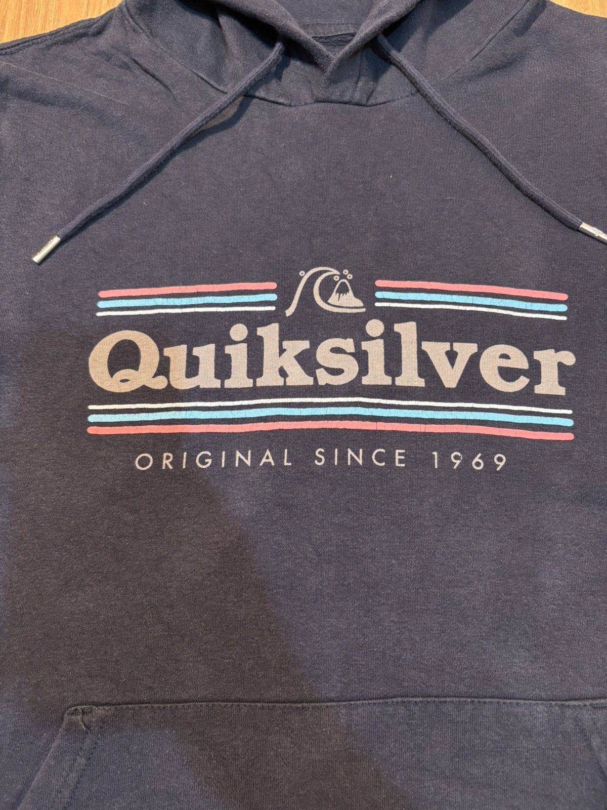 Quiksilver VTG x Y2K x Quiksilver x Graphic spellout hoodie Size US S / EU 44-46 / 1 - 3 Thumbnail