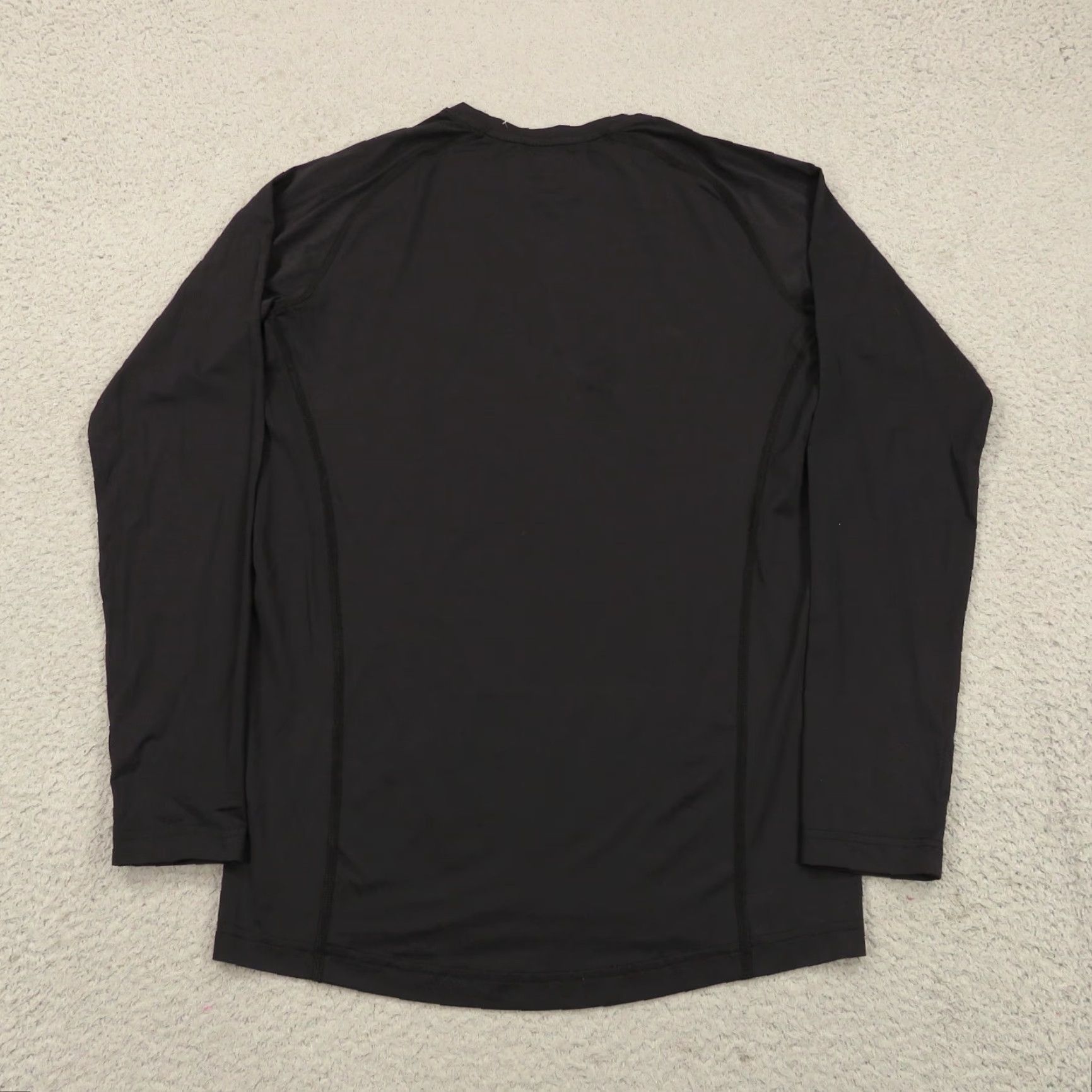 HYDROGEN Hydrogen Tennis Top Women XL Black Compresion Long Sleeve Shirt Thumbholes Golf Shirt Size XL / US 12-14 / IT 48-50 - 6 Thumbnail