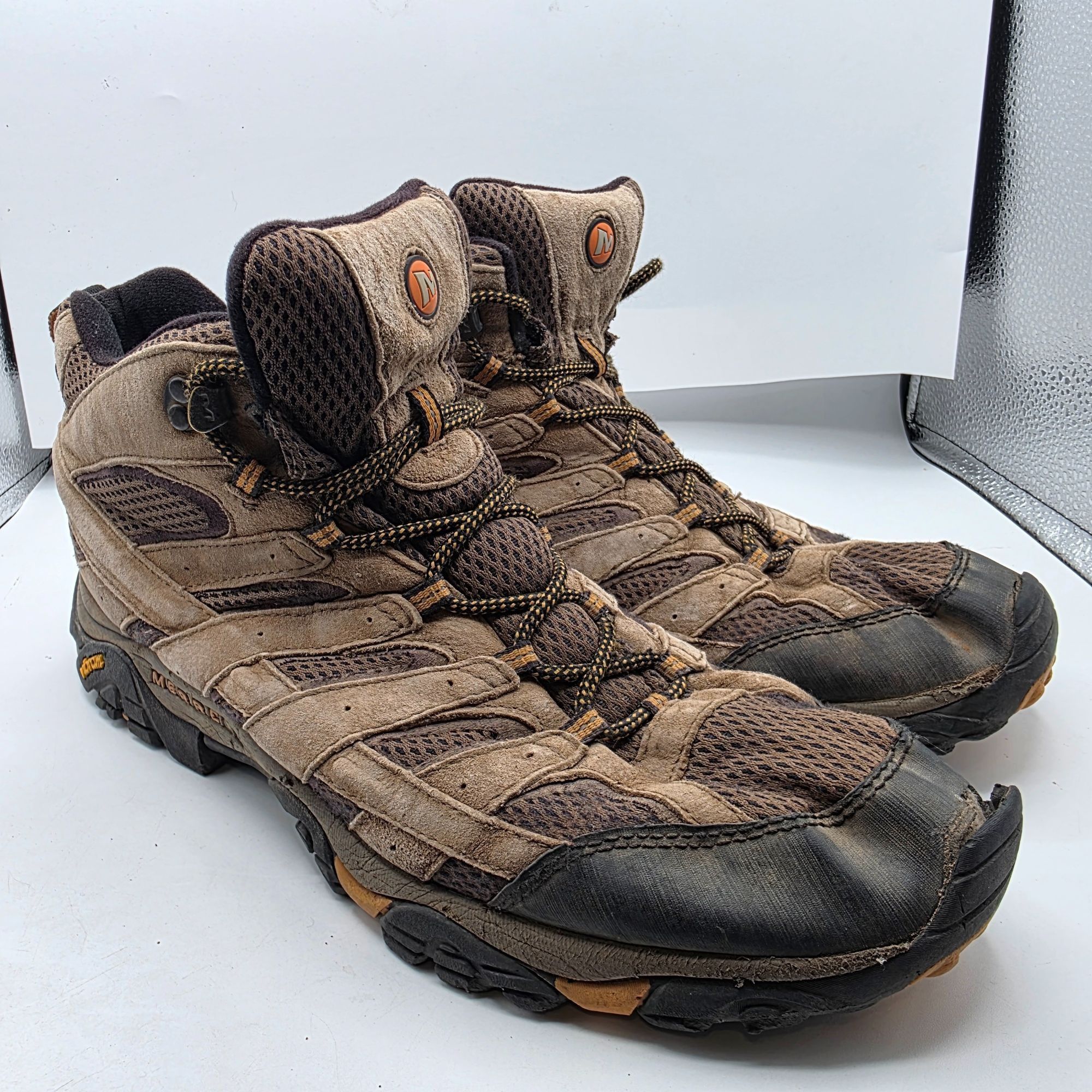 Merrell Merrell Moab 2 Mid Ventilator Mens Size 13 Brown Hiking Boot Size US 13 / EU 46 - 1 Thumbnail